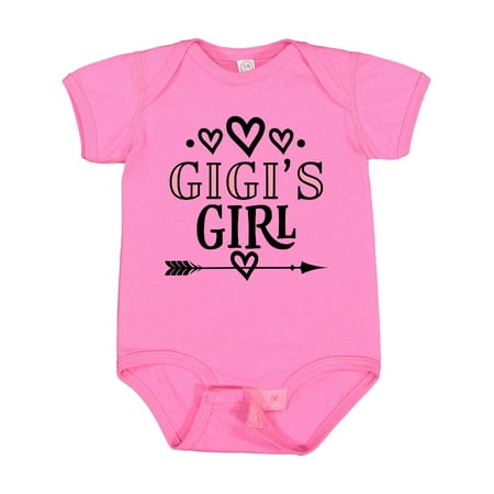 

Inktastic Gigi Girl Granddaughter Gift Baby Girl Bodysuit