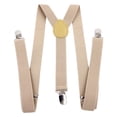thumbnail image 2 of Cable clips Suspenders For Men Adjustable Elastic Y Back Suspender Strong Clips, 2 of 3