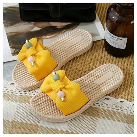 

Beach Sandals Non-slip Shower Bathroom Slippers Soft Summer Slide Sandals