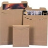 200-Pack Stay Flat Photo Document Mailers, Strong Chipboard Envelope 6" x 6"