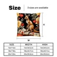 thumbnail image 5 of Kangaroo Velvet Throw Pillow Covers Set of 2 - Sizes 16x16, 18x18, 20x20 Inches - Decorative Pillows with Unique Patterns for Various Occasions, 5 of 6