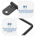 thumbnail image 6 of PBPBOX Mattress Slide Stopper for Bed Frame Black Non Slip Holder, 6 of 6
