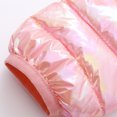 thumbnail image 3 of Vedolay Blazer jacket Girl's Ruffle Button Padded Winter Long Sleeve Jackets Outwear with Pockets,Pink 4-5 Years, 3 of 5