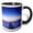 Black/White, variant on 3drose, Usa, Florida, Captiva Sunrise - Us10 Rti0048 - Rob Tilley, 11oz Two-tone Green Mug