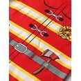 thumbnail image 4 of Disfraz de bombero para Halloween de Shirt COSLAND, rojo, 2T, 4 of 5