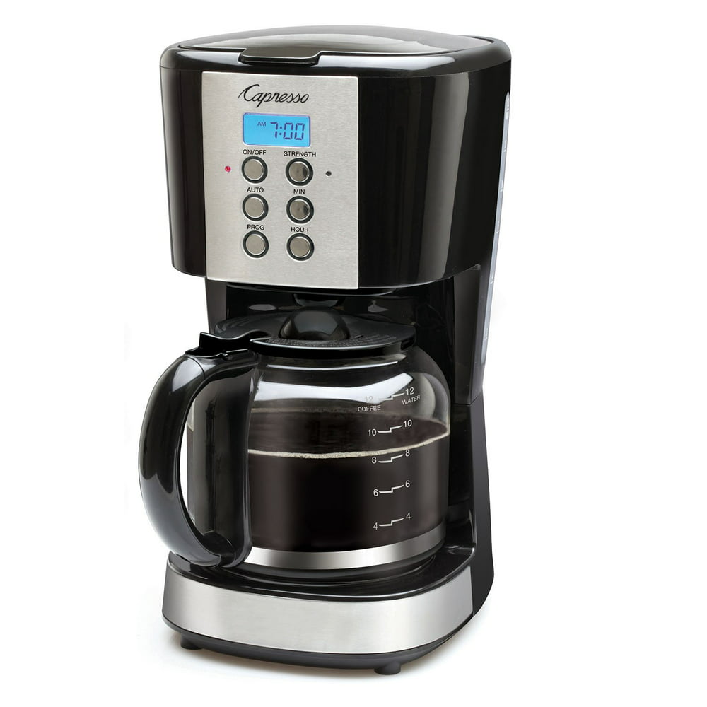 Capresso 12Cup Drip Coffee Maker with Glass Carafe