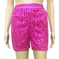 thumbnail image 2 of ANINEO Sequins Shorts High Waist Sparkly Straight Leg Shorts Glitter Hot Pants Clubwear Night Out Party Shorts, 2 of 5