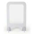 thumbnail image 3 of M&T Displays 23.23x35.43 Inch Clear Foam PET Hygienic Separator with Paper Slot, Practical Sneeze Guard, Protective Window for Employers and Customers, Barrier Against Coughing & Sneezing (1-Pack), 3 of 6