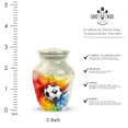 thumbnail image 3 of Yatskia Football Cremation Urn For Human Ashes Adult Man, Decorative Urn For Ashes For Women, Memorial Urn For Ash Adult Male, (Combo 10 Inch and 3 Inch), 3 of 8