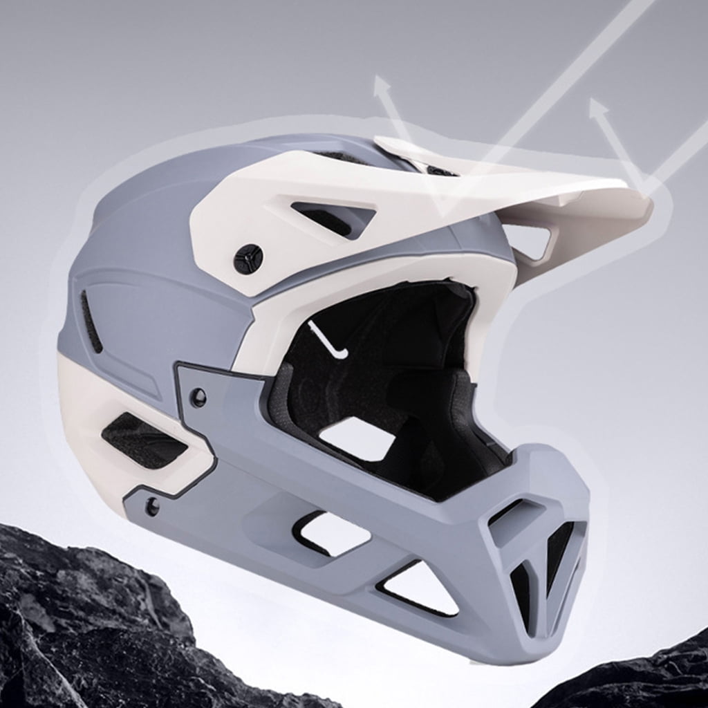 Advanced Mountain Cycling Helmet Full Face Design Impact Resistant Soft Liner