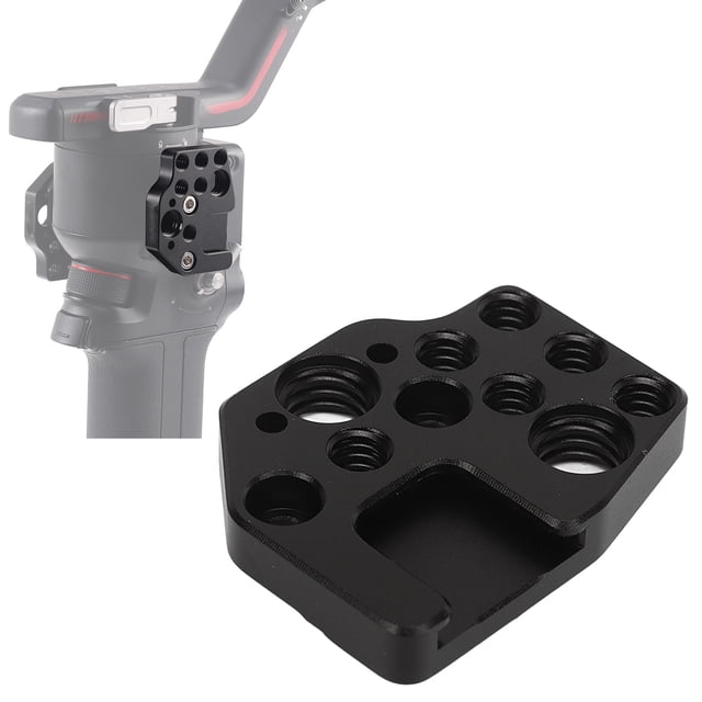Placa de liberación rápida para DJI Ronin S, aleación de aluminio, liberación rápida, aleación de aluminio, placa de liberación rápida, placa de liberación rápida para DJI Ronin, fabricada con cuidad