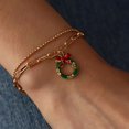 thumbnail image 4 of Pulsera navideña para mujer y niña, pulseras navideñas, regalos de año nuevo, joyas, 4 of 5