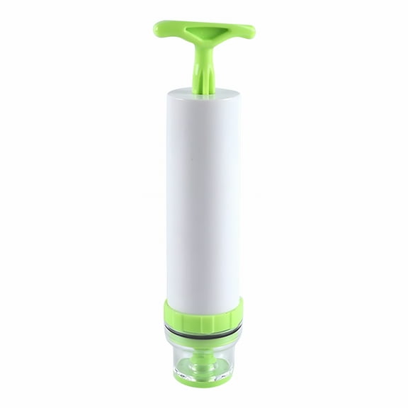 ACDANC Manual Vacuum Pump Handheld Vacuum Sealer Portable Household Manual Compression Storage Bag Pumping Cylinder,Food Grade Vacuum Compression Hand Pump