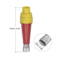 thumbnail image 2 of Unique Bargains 5 Pack 15mm Width Stainless Steel Caulk Nozzle 13.6mm Thread Connect Applicator, 2 of 6