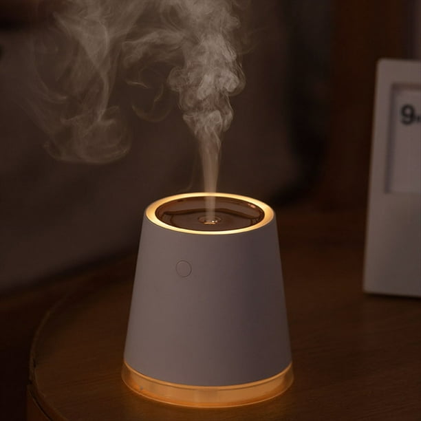 Humidificador para Dormitorio Humidificador de Aire Portátil para Dormitorio Viajes Oficina Azul Oscuro