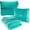 Teal Green, variant on BlueHills Premium Soft Travel Blanket Pillow Airplane - Teal Green
