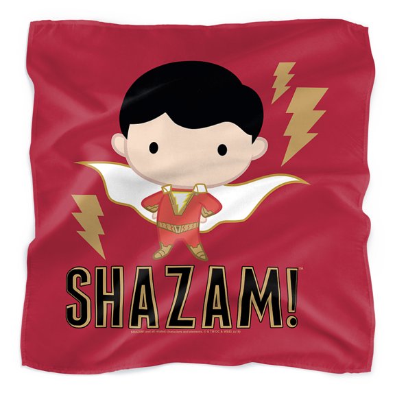 Shazam! Movie Chibi Bandana (21 in x 21 in)