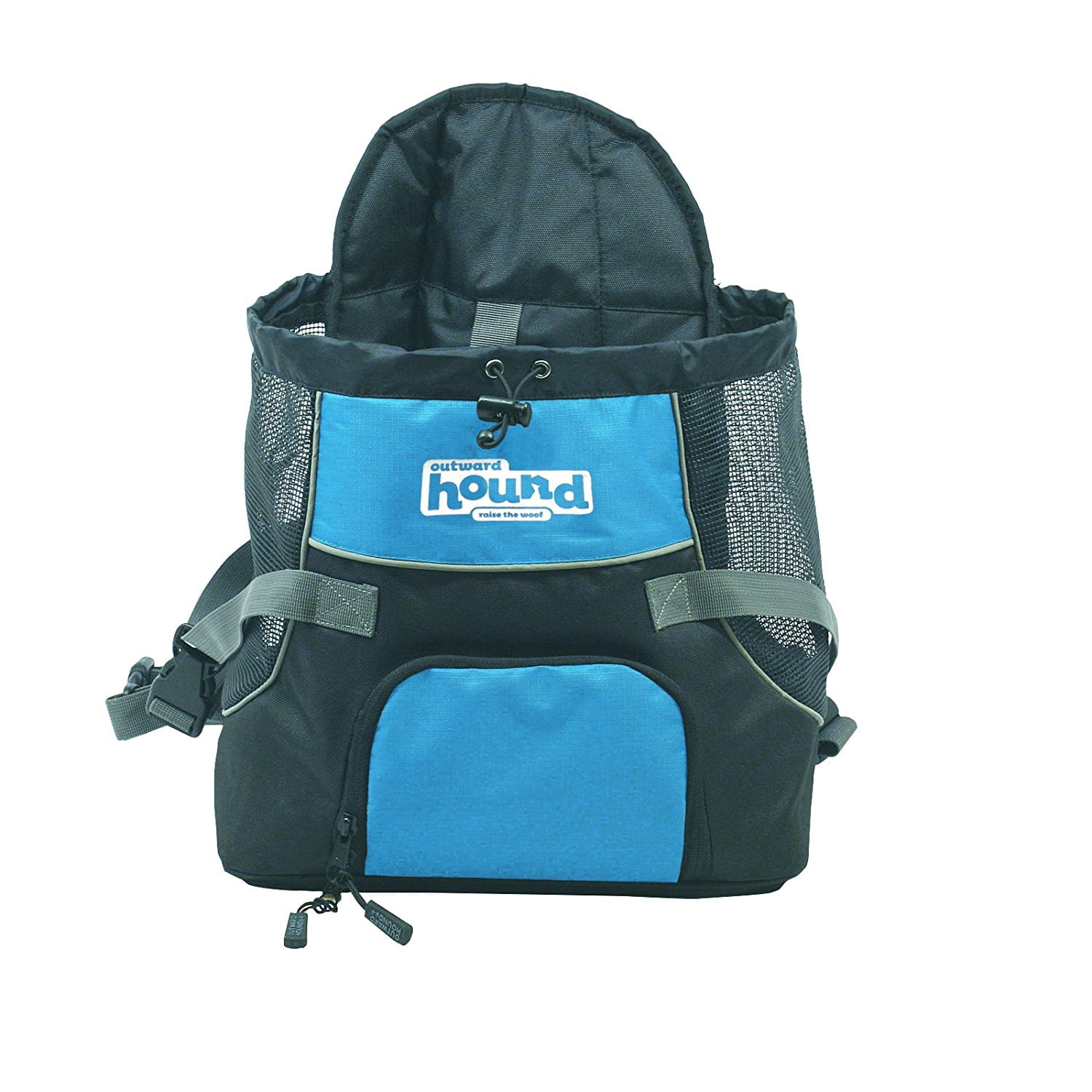 Poochpouch Dog Carrier, Front Carrier for Small Dogs by , Medium, Blue