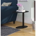 thumbnail image 2 of Pangea Home Sunset Modern Aluminum Frame Frame Patio Side Table in Black, 2 of 9