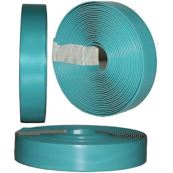 20' - 1" Wide Vinyl Chair Strap for Patio Pool Lawn Garden Furniture Repair 20' Durable Roll - Best for Strapping, Repair & Restoration Turquoise Matte #214 - A