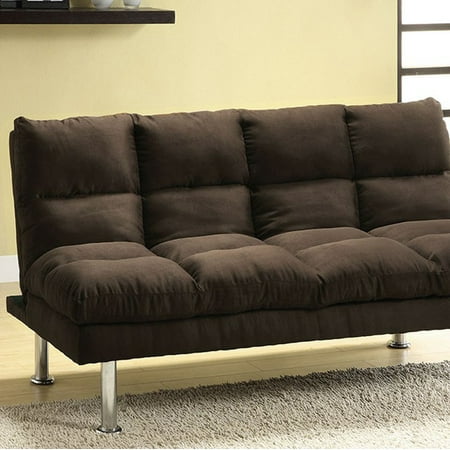 Saratoga Contemporary Micro Fiber Sofa Futon Expresso