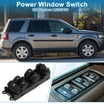 thumbnail image 2 of Interruptor de ventana eléctrica No.LR007401 Interruptor de control de ventana del lado del conductor delantero para Land Rover LR2 09-15, 2 of 7