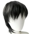 thumbnail image 6 of Soug Wolftail Hair Wig Retro Wig Male Center Bangs Full Wigs New Y7 New, 6 of 9