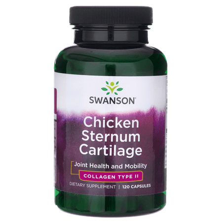 Swanson Chicken Sternum Cartilage - Collagen Type Ii 500 mg 120