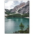 thumbnail image 1 of Picture-Tiles.com: Mountains Ceramic Tile Wall Mural WAL500870-34M. 18"W x 24"H using (12) 6" x 6" Ceramic Tiles-Satin Finish, 1 of 3