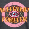 thumbnail image 3 of CafePress - Retro 80S Weekend Forever T Shirt - Womens Tri-blend T-Shirt, 3 of 4