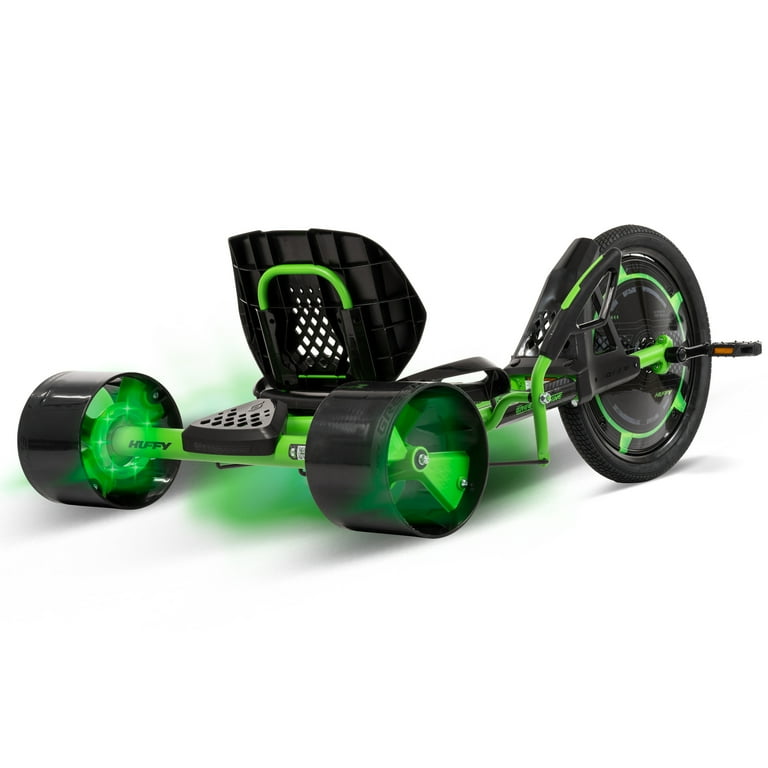 Huffy Green Machine RT Trike Spins 180-Degrees