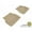 Tan, variant on U Ace 3D Maxpider Second Row Custom Fit All-Weather Kagu Black Floor Mat for 2002-2007 SDN Subaru Impreza Models