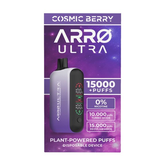 ARRØ Ultra Aromatherapy Diffuser, Cosmic Berry - 15,000 Puffs | 0% Nicotine, Vegan