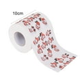 thumbnail image 5 of Sijiali Santa Claus Toilet Roll Paper Cute Printed Xmas Tree Bath Roll Paper for Christmas, 5 of 10