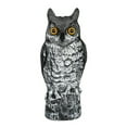 thumbnail image 1 of Statue de Hibou Réaliste Résistante aux Intempéries Sculpture de Hibou Inaltérable pour la Maison, 1 of 9