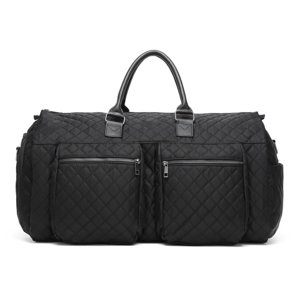 Bolsa de ropa seyfocnia para viaje, convertible, equipaje de mano, negra