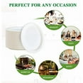 thumbnail image 7 of 100% Compostable Oval Paper Tray Super Strong Disposable Paper Tray Bagasse Natural Biodegradable Eco-friendly Sugar Cane Tray for BBQ, Party, Party and Picnic, 7 of 7