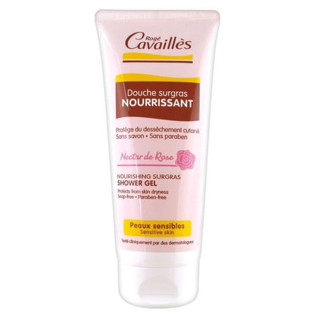Roge Cavailles Gel Bain et Douche Nectar de Rose Peaux Sensibles 200 ml