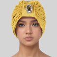 thumbnail image 2 of SUNSIOM Turbans pour Femmes Design Strass Décontracté Élégant Tête Tressée Turbans, 2 of 5