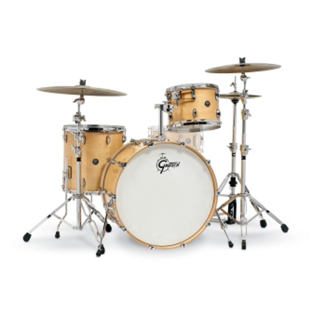 Gretsch Renown 3 Piece Drum Set Gloss Natural