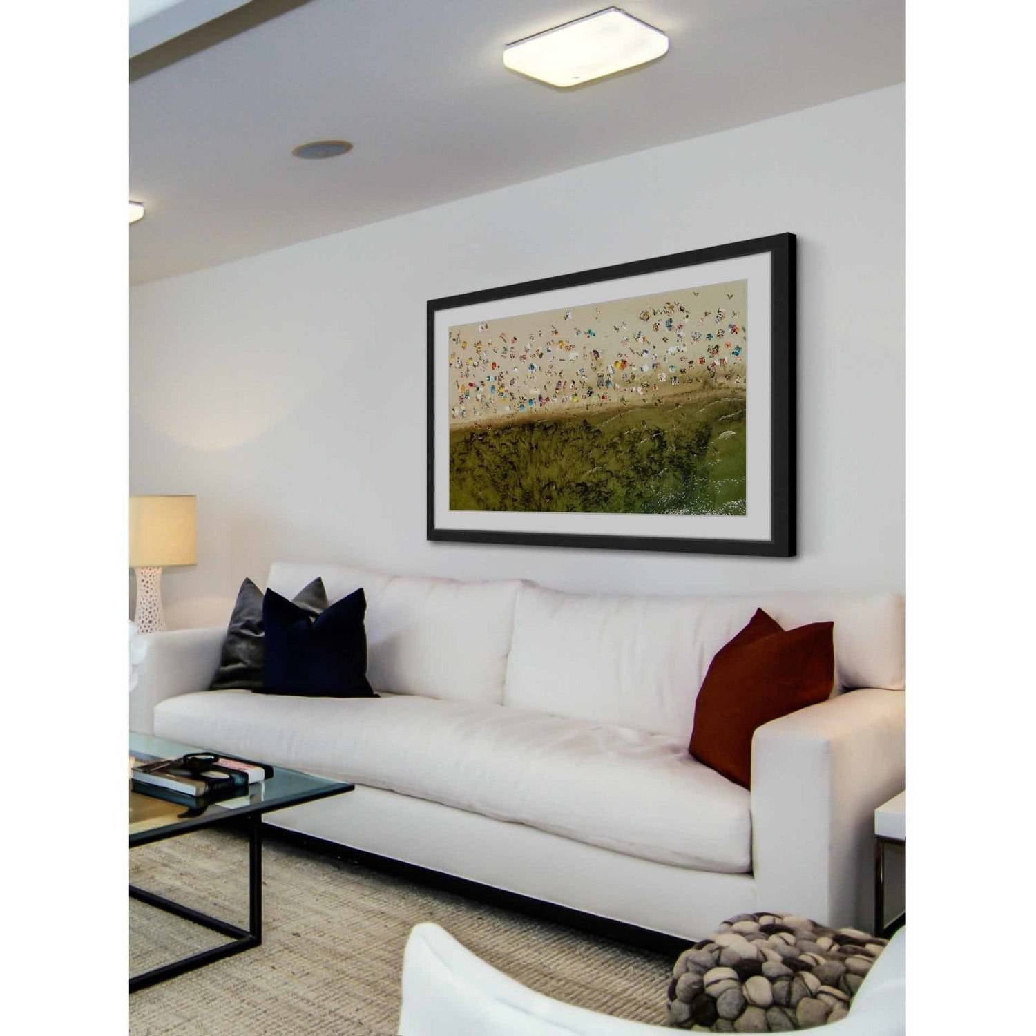 Marmont Hill "Seaweed" By Karolis Janulis Framed Painting Art Print, 18.0" x 1.5"