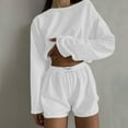 thumbnail image 2 of MuXiKeJi Clothes Women's Summer 2 Piece Outfits Sleeveless Tank Top Matching Shorts Sets Lounge Sets Beach Vacation Cruise Clothes 2026, 2 of 5