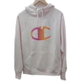 thumbnail image 1 of Sudadera Champion Logo Heather para Mujer. GSWSS25012616 rosa claro XS, 1 of 2