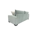 thumbnail image 3 of Porter Designs Clayton Modern Microfiber Upholstered Sofa in Teal, 3 of 5