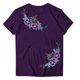 thumbnail image 2 of Fiudx Camisas para Mujer Tops con Estampado de Moda para Mujer, Blusa de Manga Corta, Camisetas Divertidas con Cuello Redondo, 2 of 3