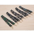 thumbnail image 4 of Minnieouse Bolso bandolera larga, correa de repuesto, bandolera de lona ancha, artesanía a mano, gancho giratorio de Metal, monedero tipo Bolsas de mensajero y de hombro verde negro, 4 of 6