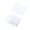 White, variant on 100Pcs Simple Product Description Labels With Cord For Small Business Branding