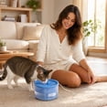 thumbnail image 5 of Cat Water Fountain, Automatic Pet Fountain Dog Water Dispenser, Automatic Vortex Flow Filter for Cat Dog, 5 of 5