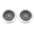 thumbnail image 2 of 2 Rejillas Universales para Altavoces de Coche de 2,13 Pulgadas, Malla Redonda de Metal para Montaje de Altavoces y Audio en El Hogar, Cubierta de Altavoz de Coche para Parrillas, 2 of 7