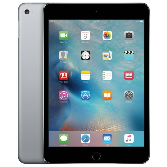 Restored 2015 Apple iPad mini Wi Fi 16 GB Space Gray (4th Generation) (Refurbished)